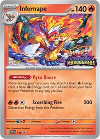 Infernape - 116 (Prerelease) [Staff]
