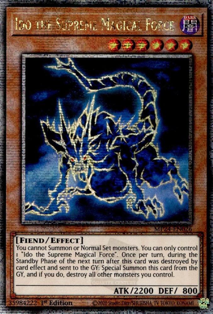 Ido the Supreme Magical Force (Quarter Century Secret Rare)