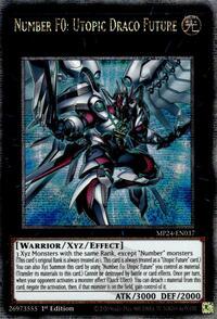 Number F0: Utopic Draco Future (Quarter Century Secret Rare)