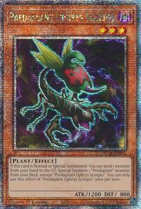 Predaplant Ophrys Scorpio (Quarter Century Secret Rare)