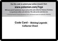 Code Card - Shining Legends Collector Chest