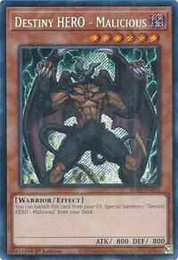 Destiny HERO - Malicious (Secret Rare)