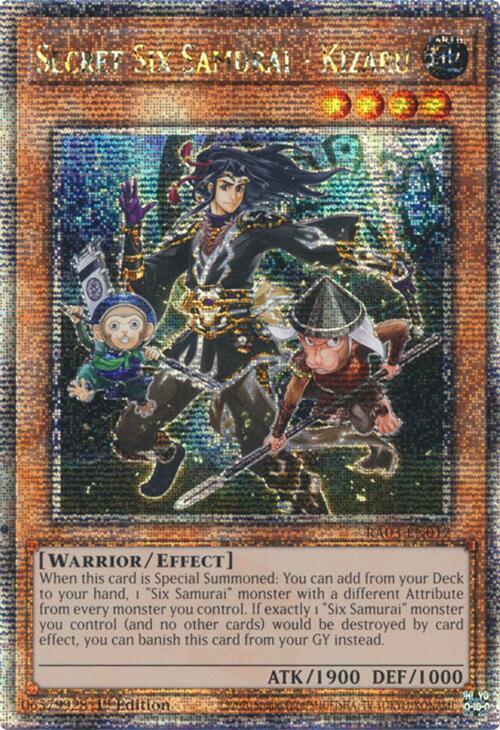 Secret Six Samurai - Kizaru (Quarter Century Secret Rare)
