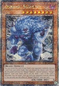 Danger! Bigfoot! (Alternate Art) (Quarter Century Secret Rare)