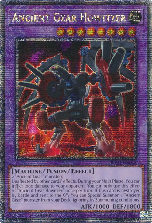 Ancient Gear Howitzer (Quarter Century Secret Rare)