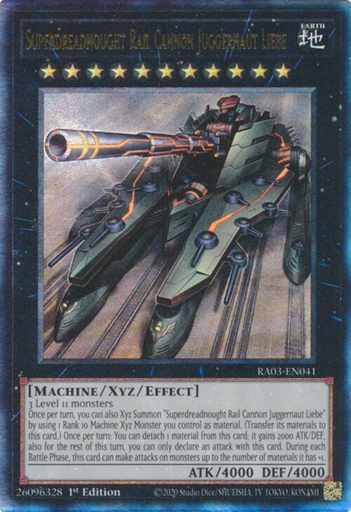 Superdreadnought Rail Cannon Juggernaut Liebe (PUR)