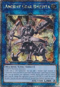 Ancient Gear Ballista (Quarter Century Secret Rare)