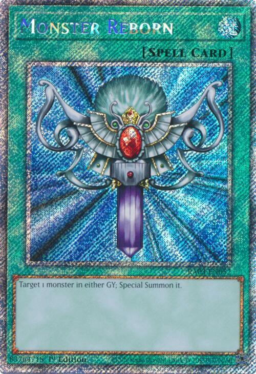 Monster Reborn (Platinum Secret Rare)
