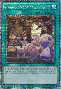 Dragonmaid Hospitality (Quarter Century Secret Rare)