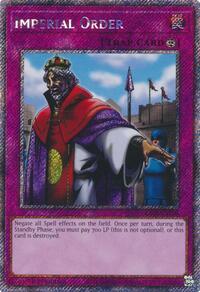 Imperial Order (Platinum Secret Rare)
