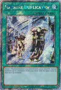 Machine Duplication (Platinum Secret Rare)