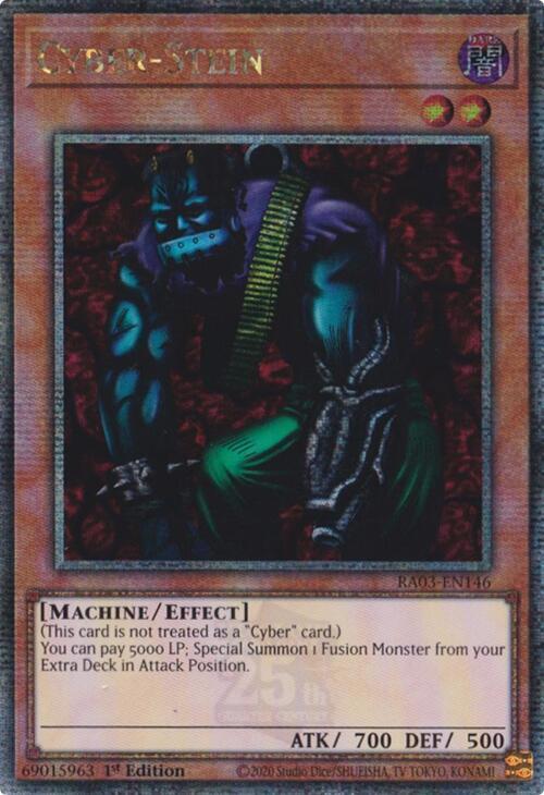 Cyber-Stein (Quarter Century Secret Rare)