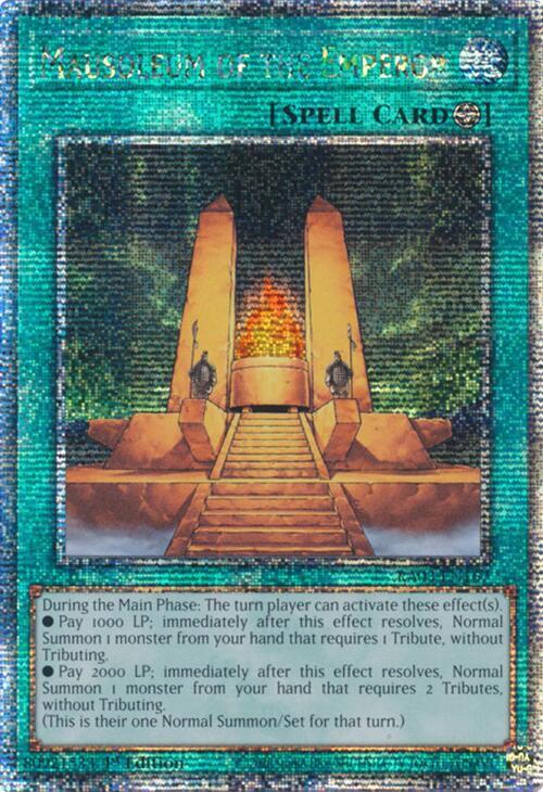 Mausoleum of the Emperor (Quarter Century Secret Rare)