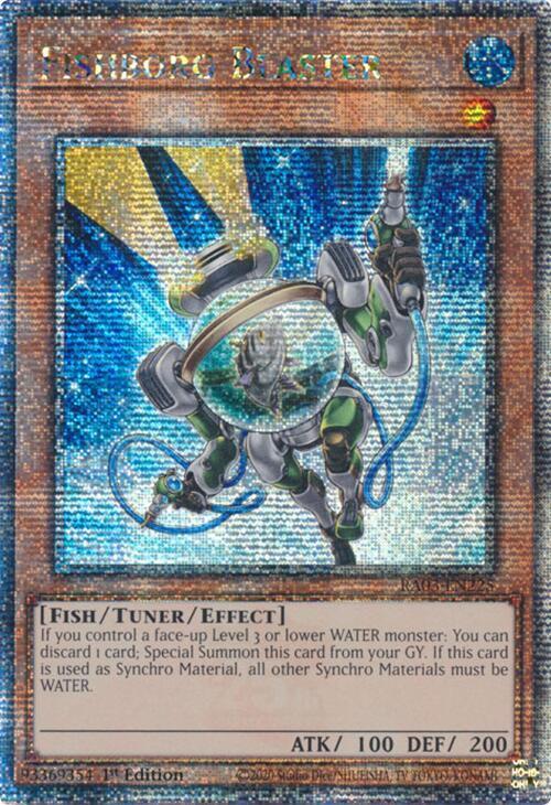 Fishborg Blaster (Quarter Century Secret Rare)