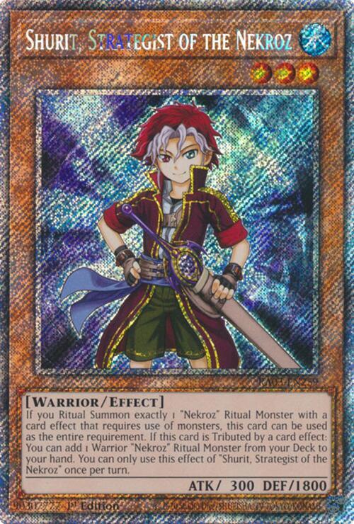 Shurit, Strategist of the Nekroz (Platinum Secret Rare)