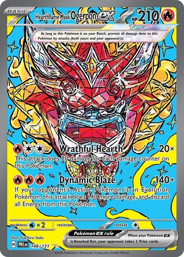 Hearthflame Mask Ogerpon ex - 148/131