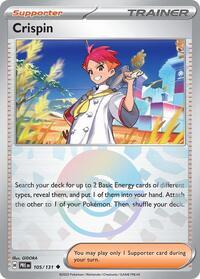 Crispin - 105/131 (Poke Ball Pattern)