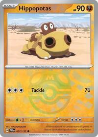Hippopotas (Master Ball Pattern)