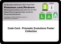 Code Card - Prismatic Evolutions Poster Collection
