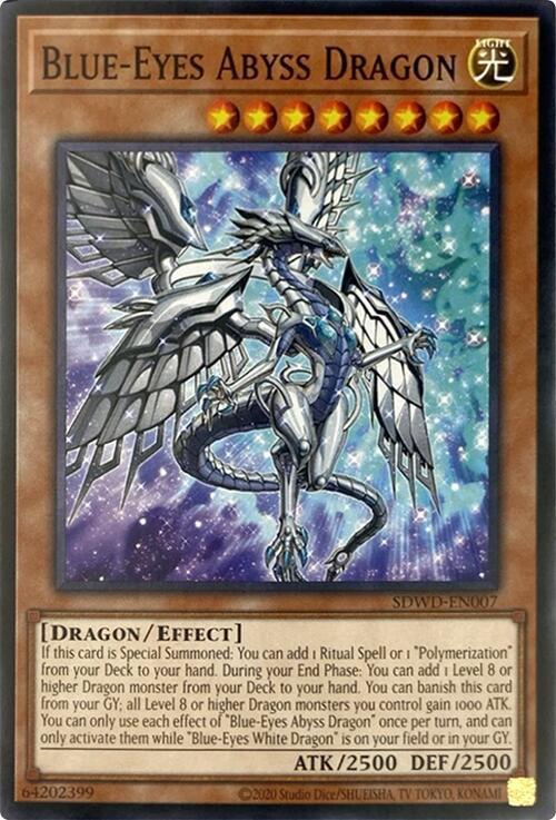 Blue-Eyes Abyss Dragon (Unlimited Misprint)