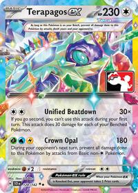 Terapagos ex - 128/142 (Prize Pack Series 6)