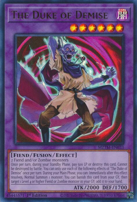 The Duke of Demise