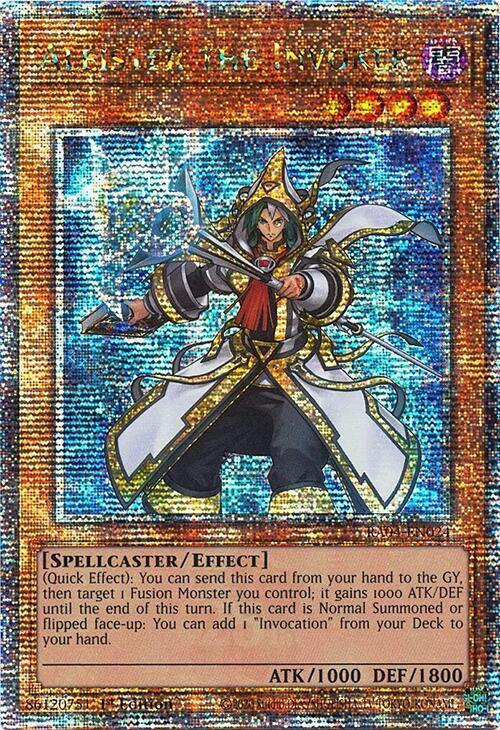 Aleister the Invoker (Alternate Art) (Quarter Century Secret Rare)