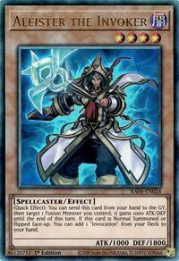 Aleister the Invoker (Alternate Art) (PUR)