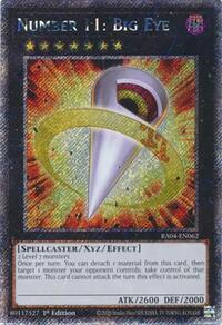 Number 11: Big Eye (Platinum Secret Rare)