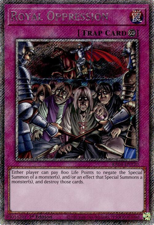 Royal Oppression (Platinum Secret Rare)