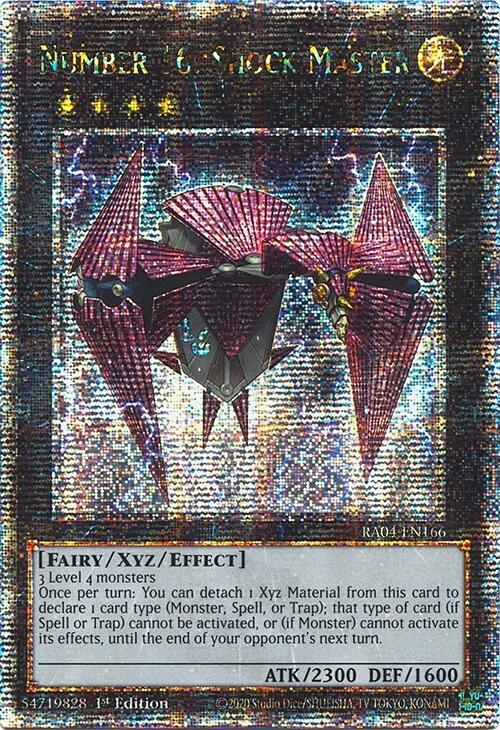 Number 16: Shock Master (Quarter Century Secret Rare)