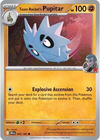 Team Rocket's Pupitar