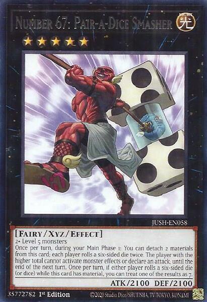Number 67: Pair-a-Dice Smasher