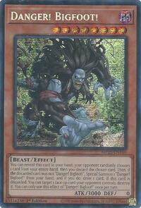 Danger! Bigfoot!