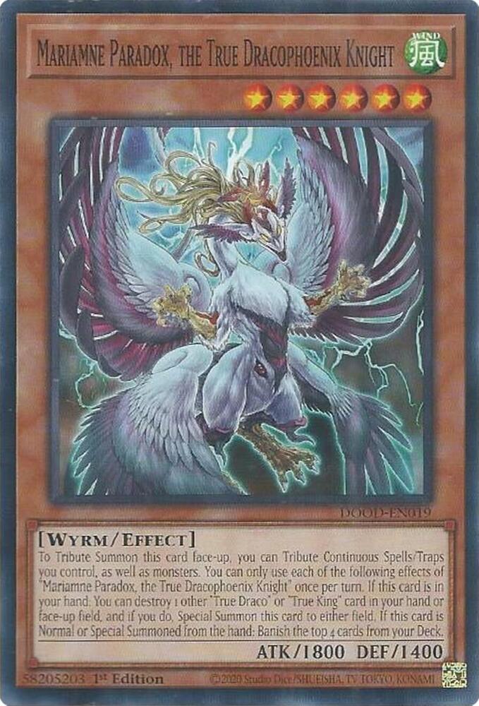 Mariamne Paradox, the True Dracophoenix Knight