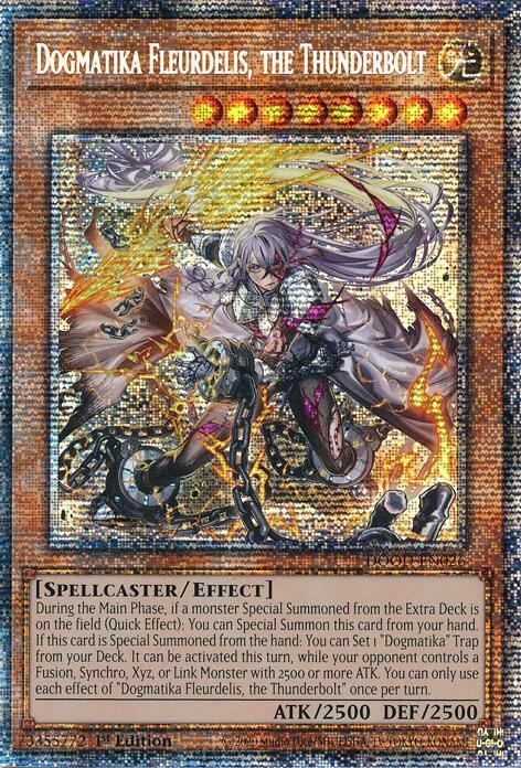 Dogmatika Fleurdelis, the Thunderbolt (Starlight Rare)