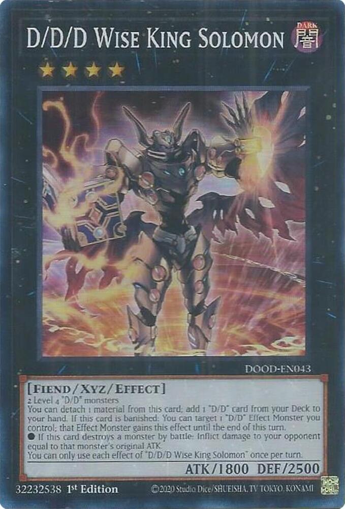 D/D/D Wise King Solomon