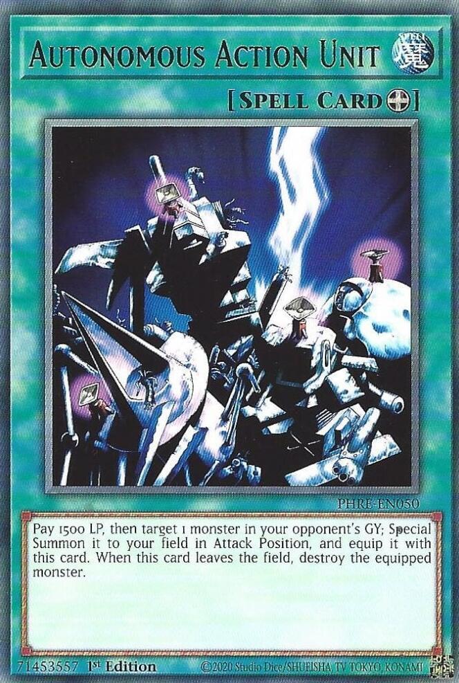 Autonomous Action Unit