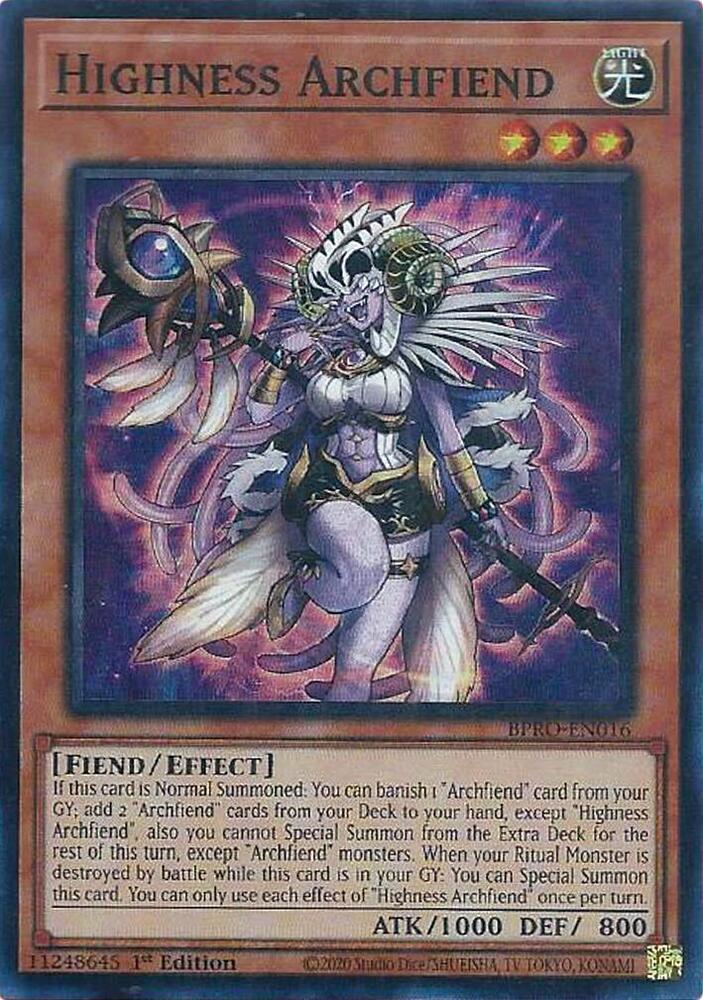 Highness Archfiend