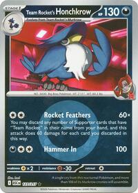 Team Rocket's Honchkrow (Energy Symbol Pattern)