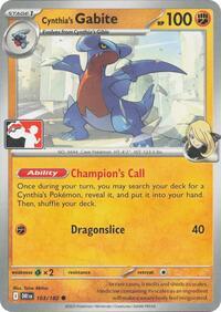 Cynthia's Gabite - 103/182