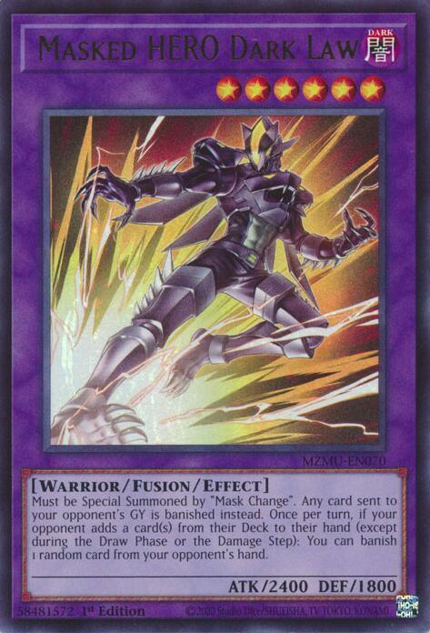 Masked HERO Dark Law