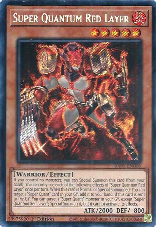 Super Quantum Red Layer (Secret Rare)