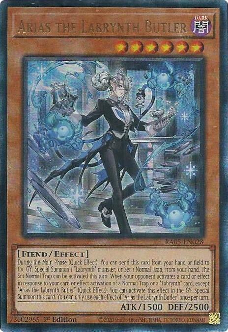 Arias the Labrynth Butler (Ultimate Rare)
