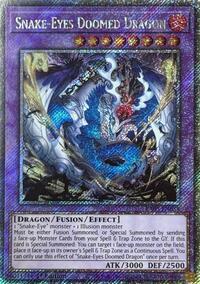 Snake-Eyes Doomed Dragon (Platinum Secret Rare)
