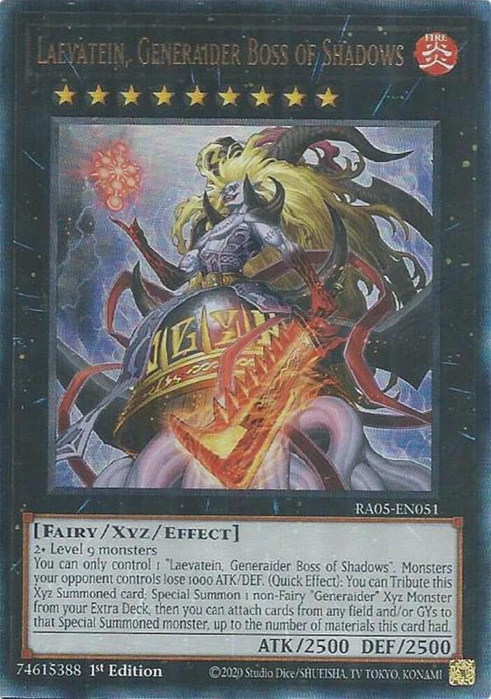 Laevatein, Generaider Boss of Shadows (Ultimate Rare)