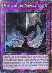 Songs of the Dominators (Platinum Secret Rare)