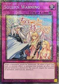 Solemn Warning (Starlight Rare)