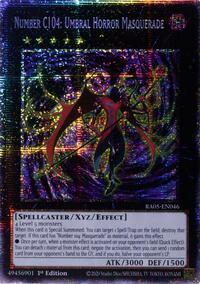 Number C104: Umbral Horror Masquerade (Starlight Rare)