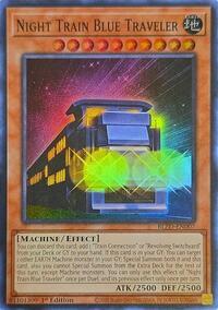 Night Train Blue Traveler
